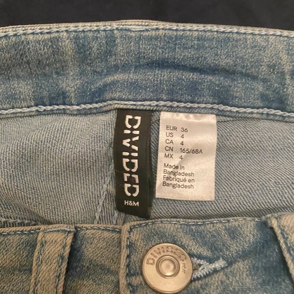 Women’s H&M Blue Skinny Jeans - Picture 3 of 3